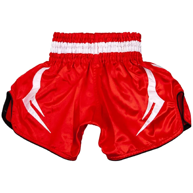 Venum Bangkok Inferno Kids Muay Thai Shorts - Red/White