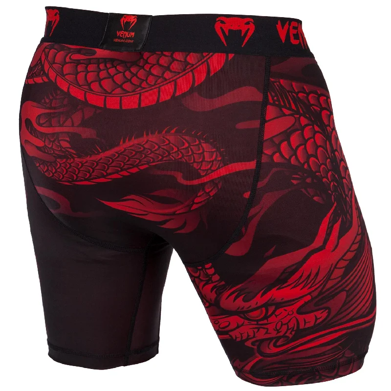 Venum Dragon's Flight Compression Shorts - Black/Red