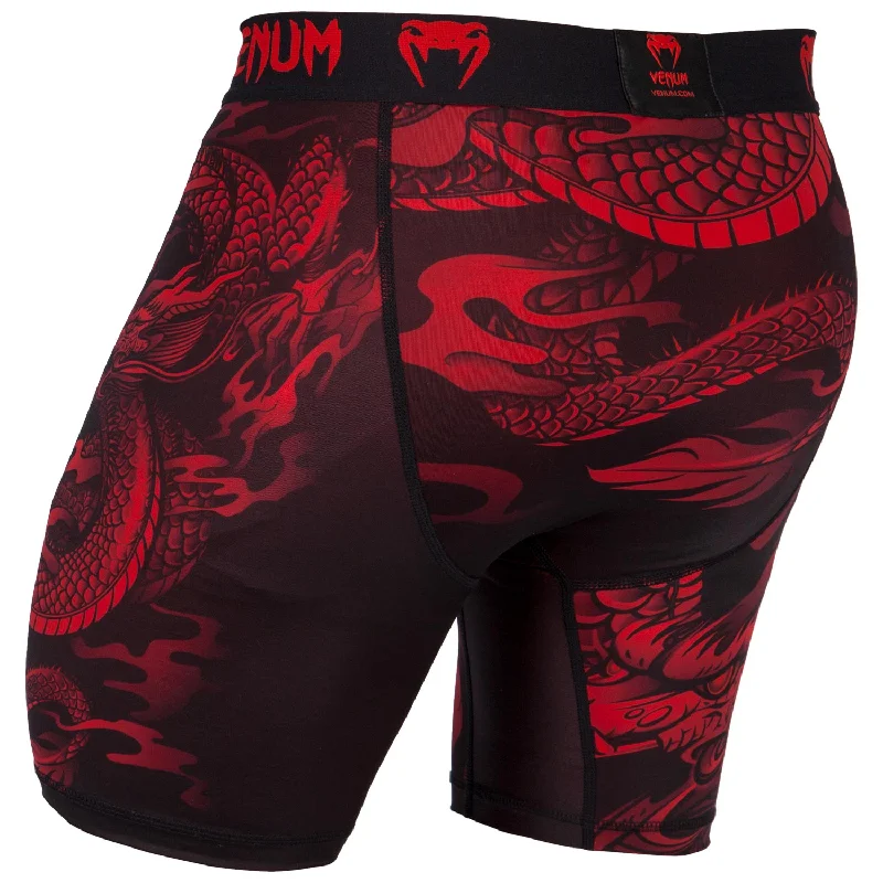 Venum Dragon's Flight Compression Shorts - Black/Red