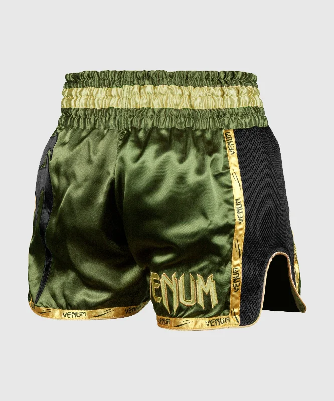 Venum Giant Muay Thai Shorts - Khaki/Black