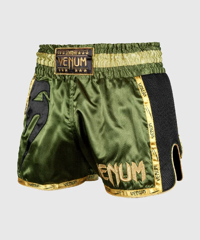 Venum Giant Muay Thai Shorts - Khaki/Black