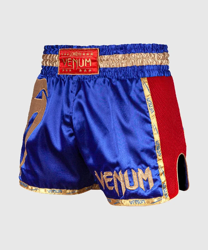 Venum Giant Muay Thai Shorts - Navy/Gold