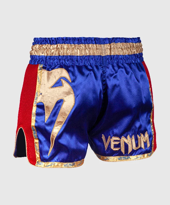 Venum Giant Muay Thai Shorts - Navy/Gold