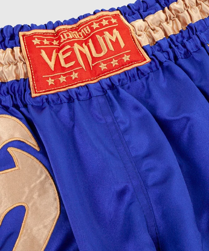 Venum Giant Muay Thai Shorts - Navy/Gold