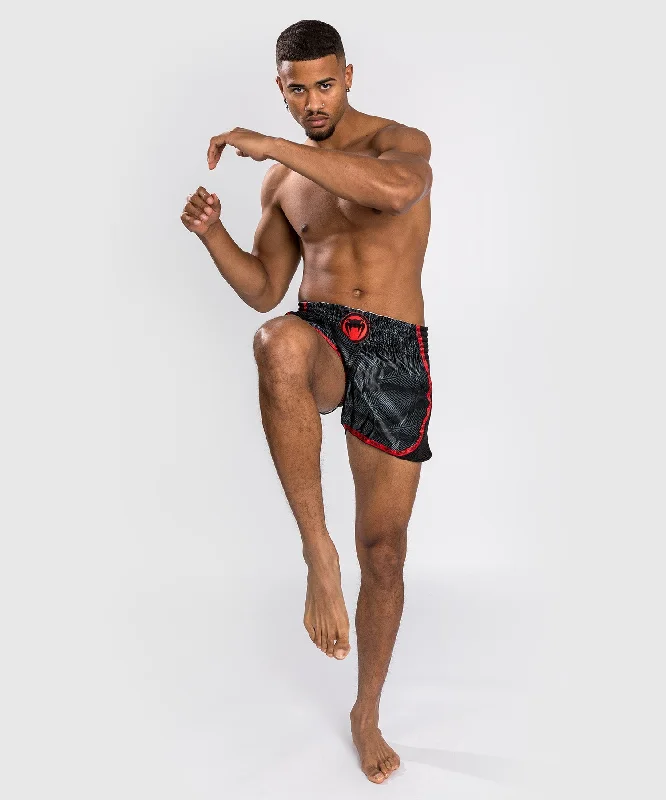 Venum Phantom Muay Thai Shorts - Black/Red