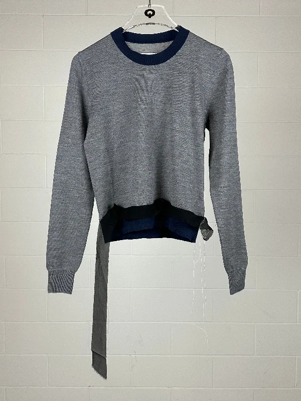 Distressed Details Jumper