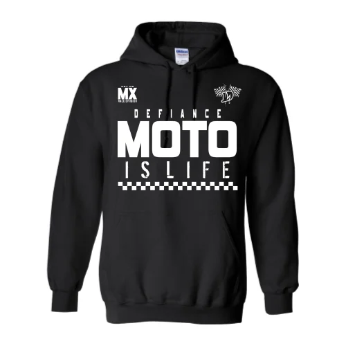 Moto is life Sweatshirt - black Hoodie