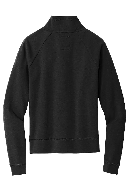 New Era Womens STS 1/4 Zip Sweatshirt - Black