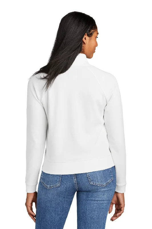 New Era Womens STS 1/4 Zip Sweatshirt - Fan White