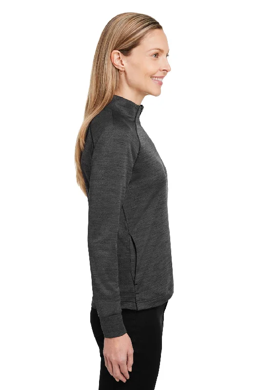 Spyder Womens Mission 1/4 Zip Sweatshirt - Black