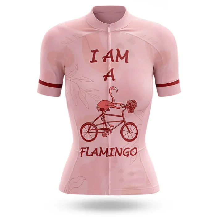 I Am a Flamingo Cycling Kit For Women