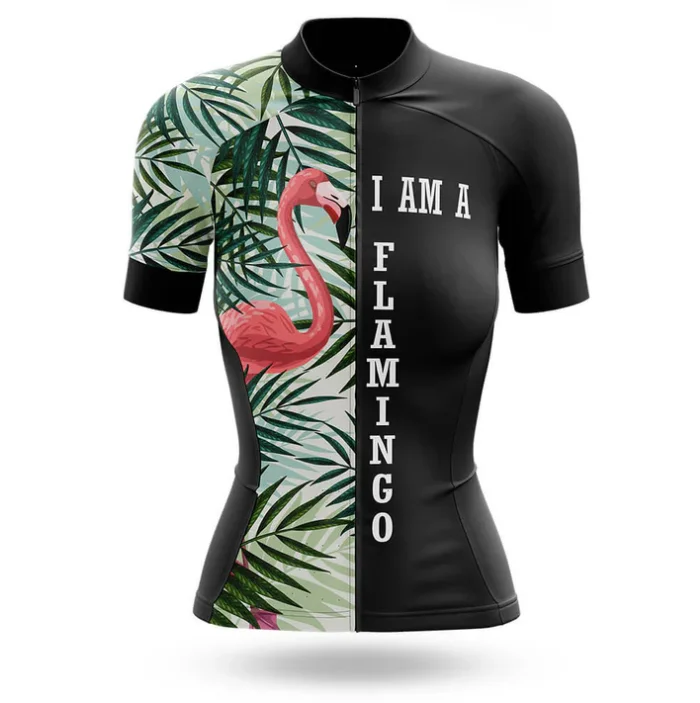 I Am a Flamingo Cycling Kit For Women