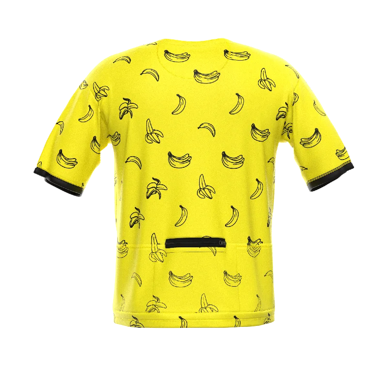 Men's Must Be Bananas Short Sleeve Cycling Shirt