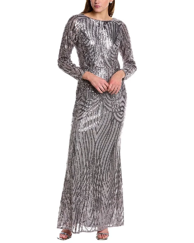 Adrianna Papell Sequin Gown
