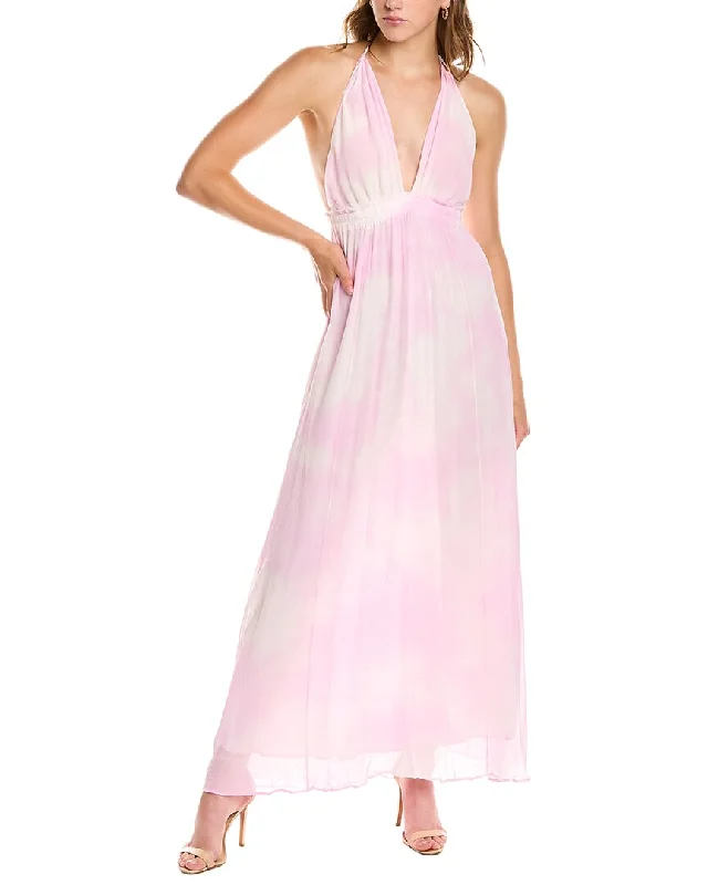 LoveShackFancy Livia Silk Dress