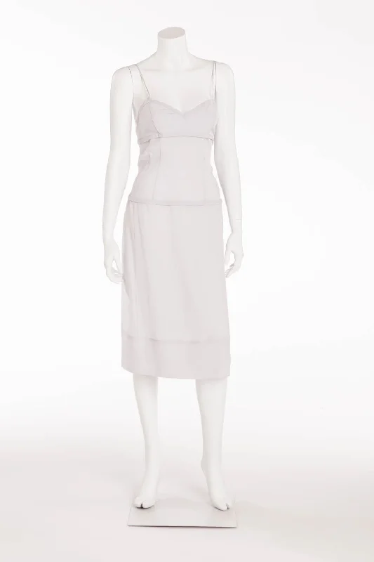Narciso Rodriguez - Light Blue Spaghetti Strap Dress
