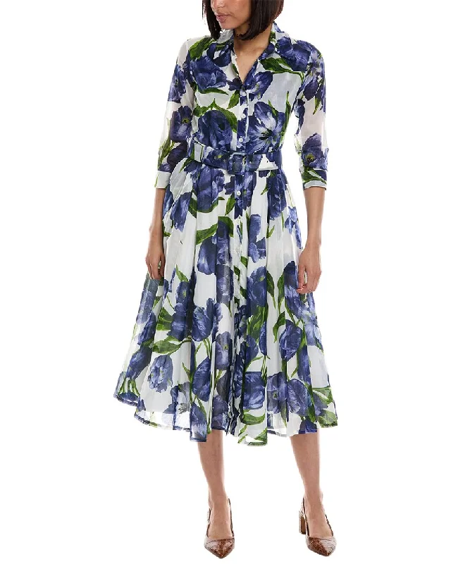 Samantha Sung Avenue A-Line Dress