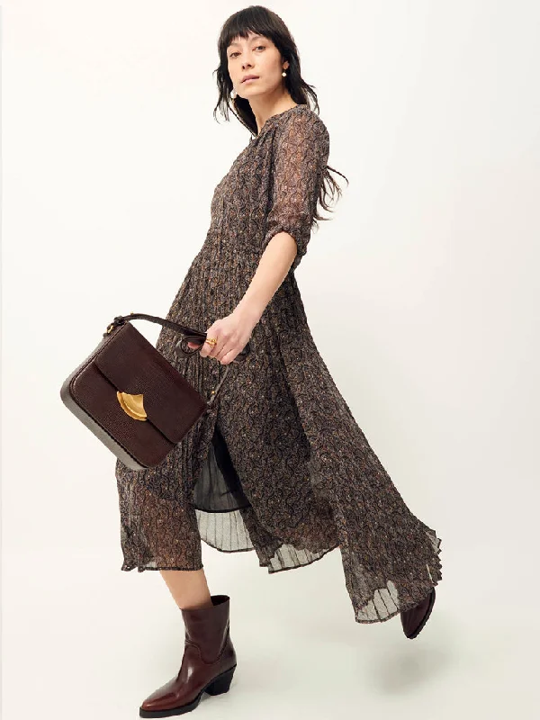 Sessun Painterly Dress in Noia