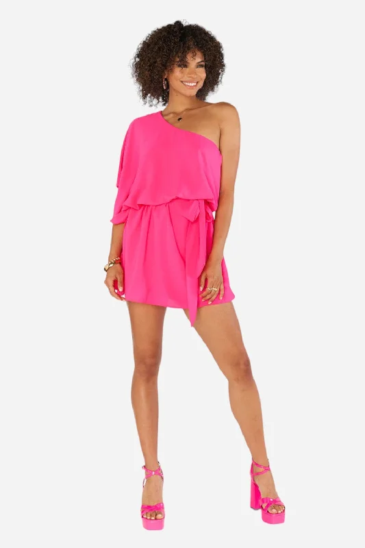 Show Me Your Mumu Trish Dress in Pink Pebble