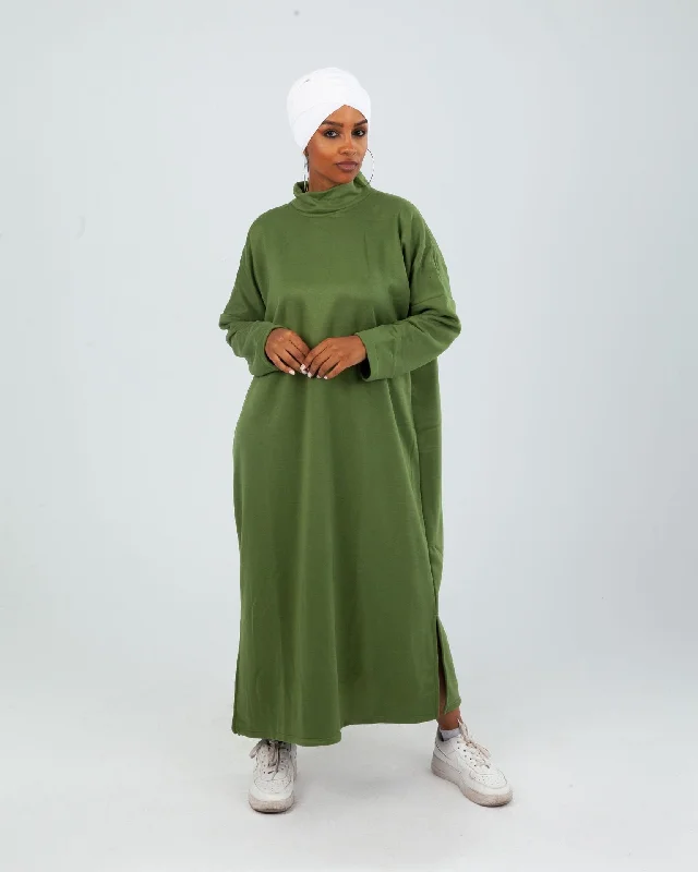 Turtle Neck Dress - The Makeovr